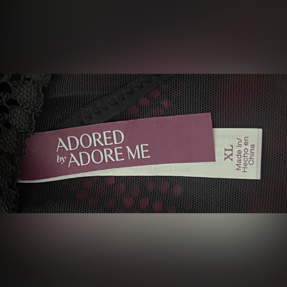Bikini V Front Lace. Adored by Adore Me- 2 pack. New with tags. Women’s size XL - Picture 7 of 9